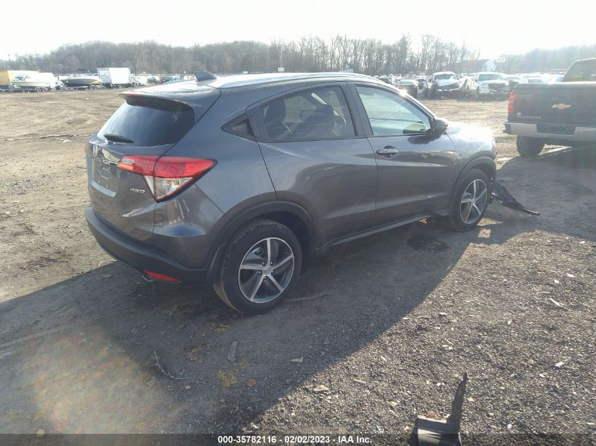 2022 HONDA HR-V EX VIN: 3CZRU6H50NM775380