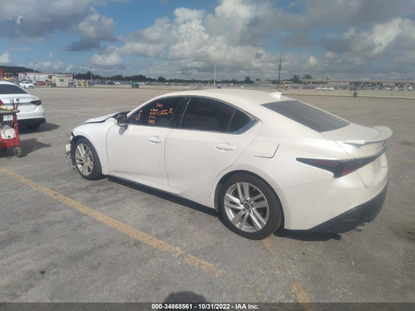 2021 LEXUS IS IS 300 VIN: JTHCA1D22M5117811