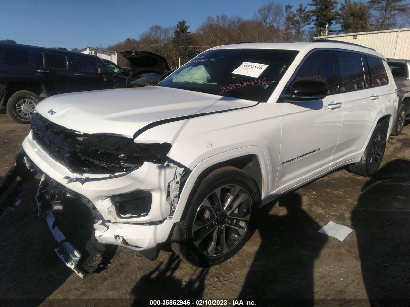 2023 JEEP GRAND CHEROKEE L OVERLAND VIN: 1C4RJKDG3P8702588