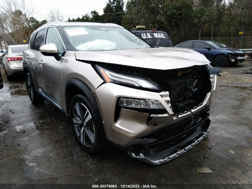 2021 NISSAN ROGUE PLATINUM VIN: JN8AT3DC9MW106102