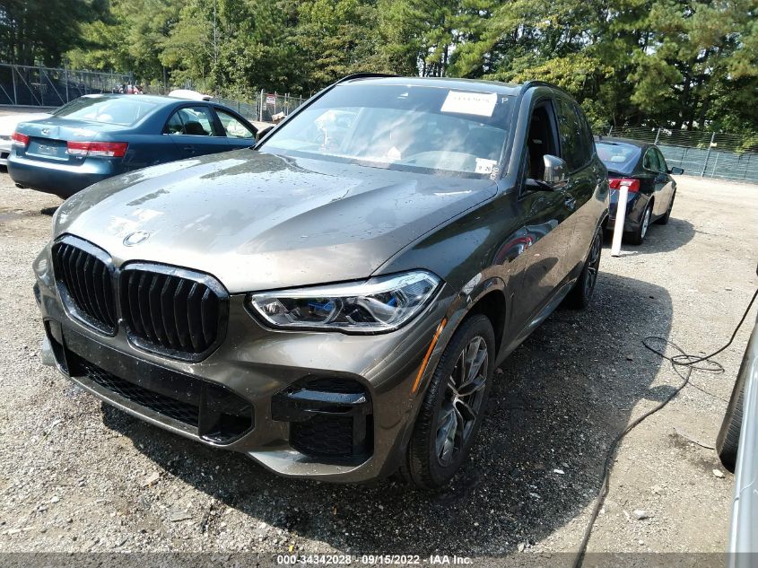 2022 BMW X5 XDRIVE40I VIN: 5UXCR6C08N9J12399