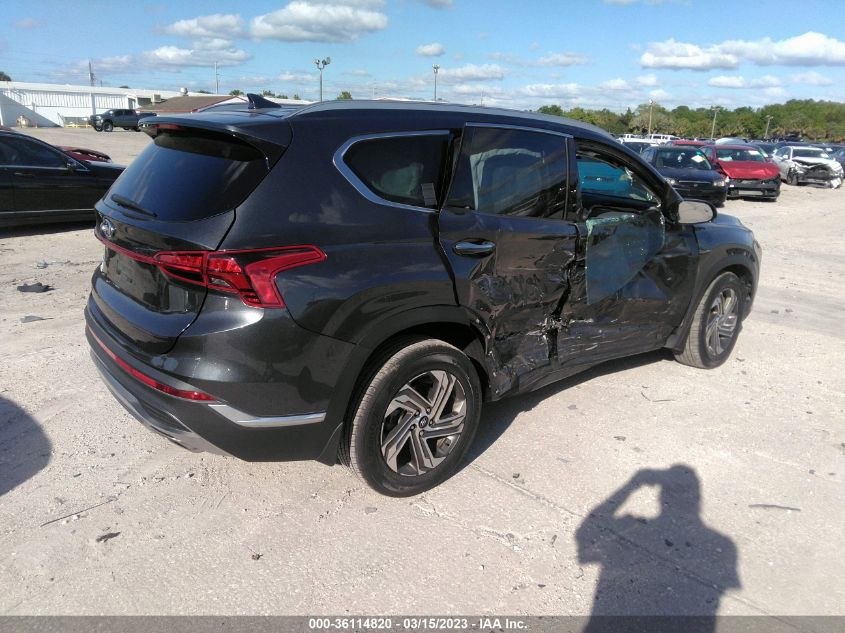 2022 HYUNDAI SANTA FE SEL VIN: 5NMS64AJ3NH428304
