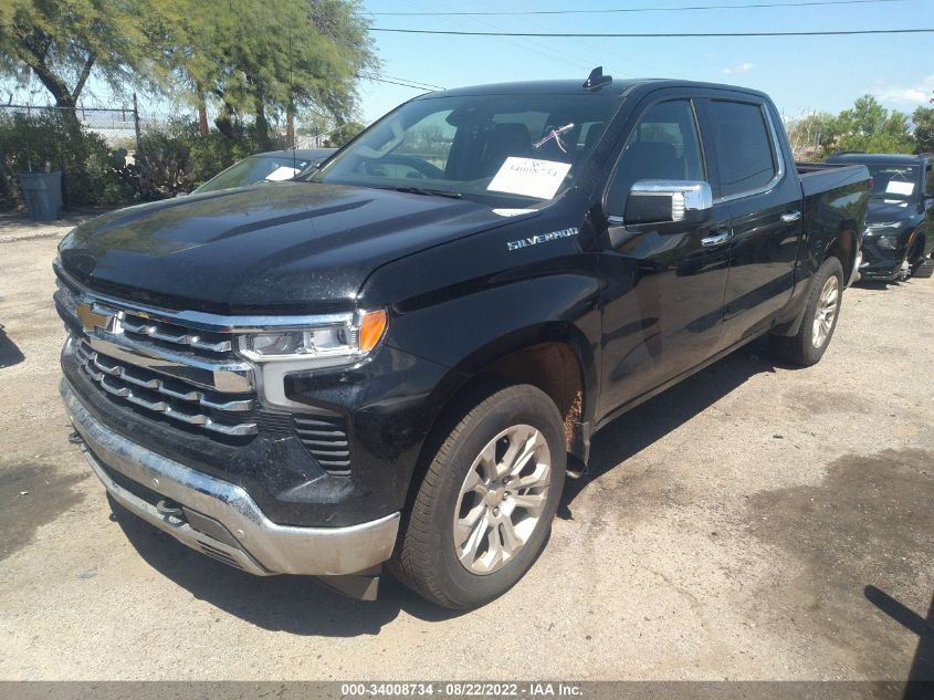 2022 CHEVROLET SILVERADO 1500 LTZ VIN: 2GCPAEED7N1501029