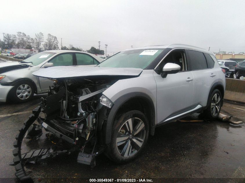 2021 NISSAN ROGUE SL VIN: 5N1AT3CA8MC777155