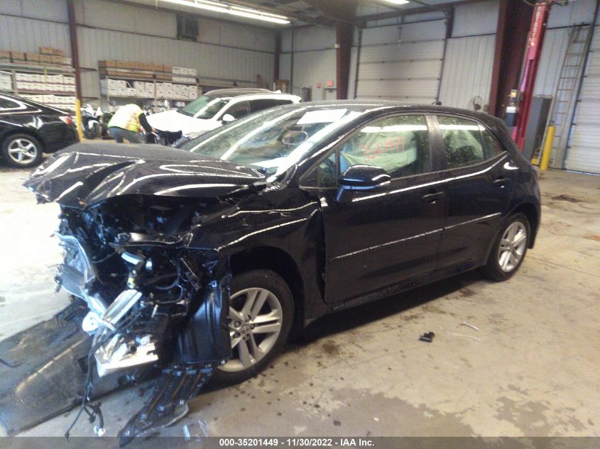 2022 TOYOTA COROLLA HATCHBACK SE/NIGHTSHADE/XSE VIN: JTND4MBE8N3182005