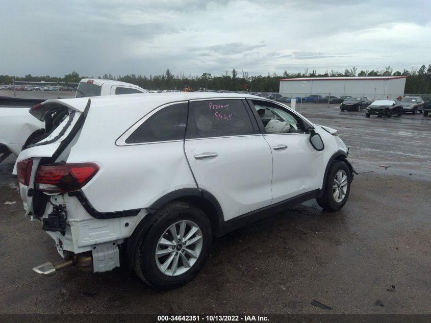2020 KIA SORENTO LX VIN: 5XYPG4A36LG627889
