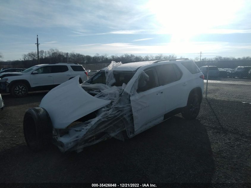 2021 CHEVROLET TRAVERSE RS VIN: 1GNERJKW0MJ232964