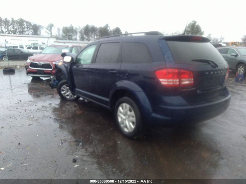2020 DODGE JOURNEY SE VALUE VIN: 3C4PDCAB8LT274980