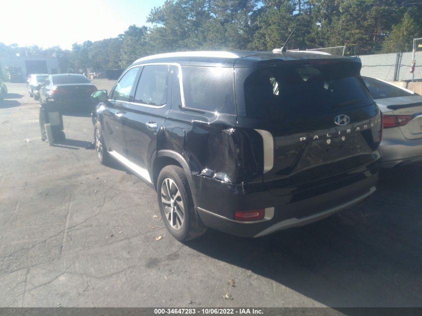 2021 HYUNDAI PALISADE SEL VIN: KM8R2DHE7MU316059