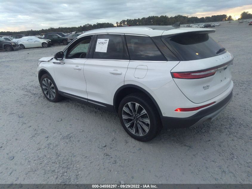 2021 LINCOLN CORSAIR RESERVE VIN: 5LMCJ2C97MUL17037