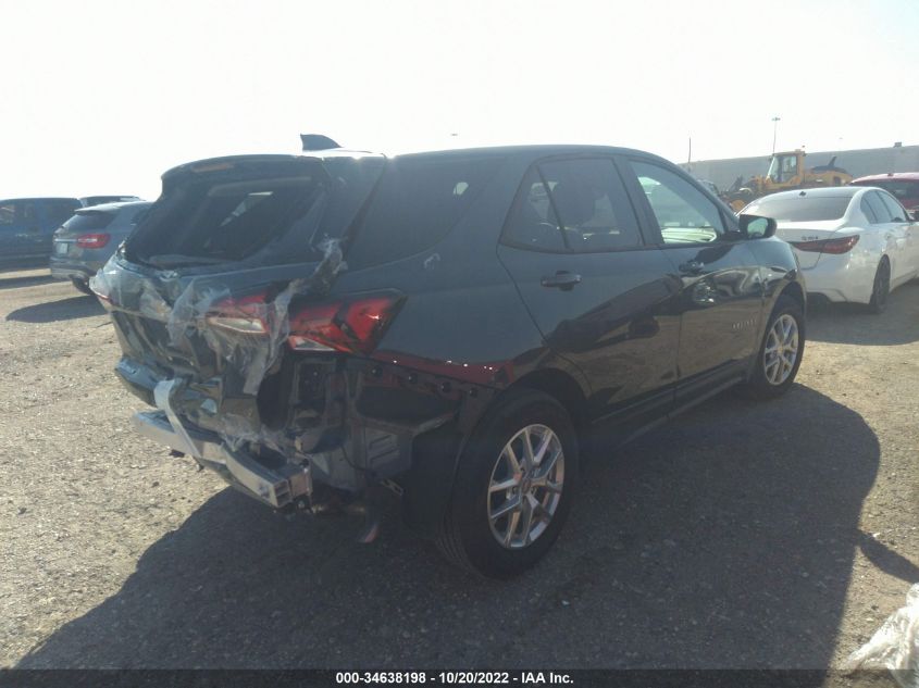 2022 CHEVROLET EQUINOX LS VIN: 3GNAXHEV7NS156823