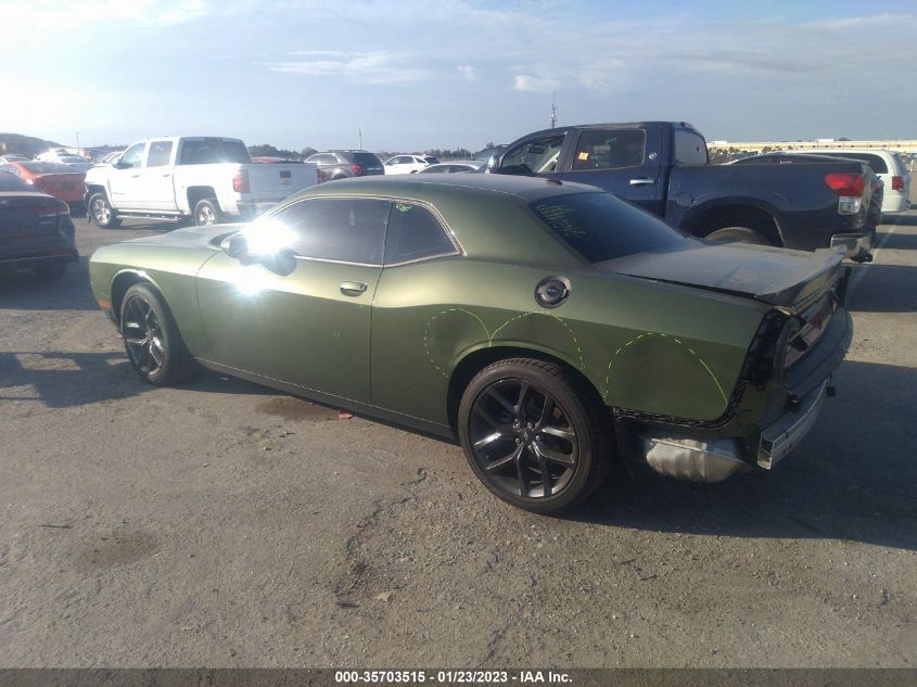 2022 DODGE CHALLENGER SXT VIN: 2C3CDZAG9NH128441