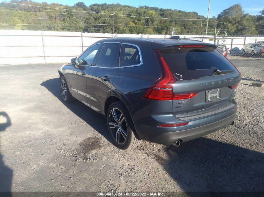 2021 VOLVO XC60 MOMENTUM VIN: YV4102RK3M1800132