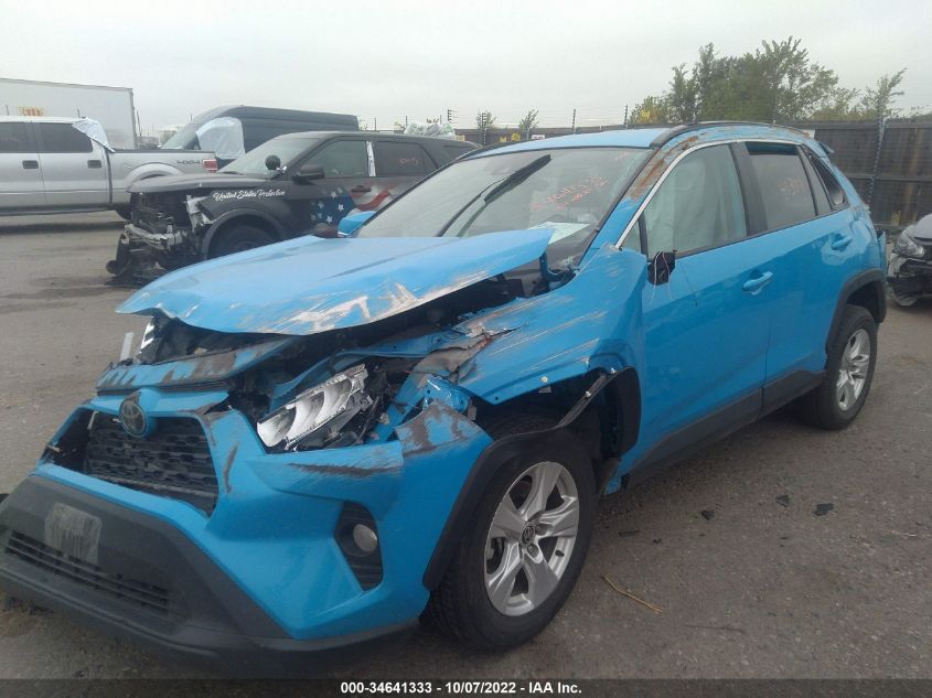 2021 TOYOTA RAV4 XLE VIN: 2T3P1RFV1MW181064