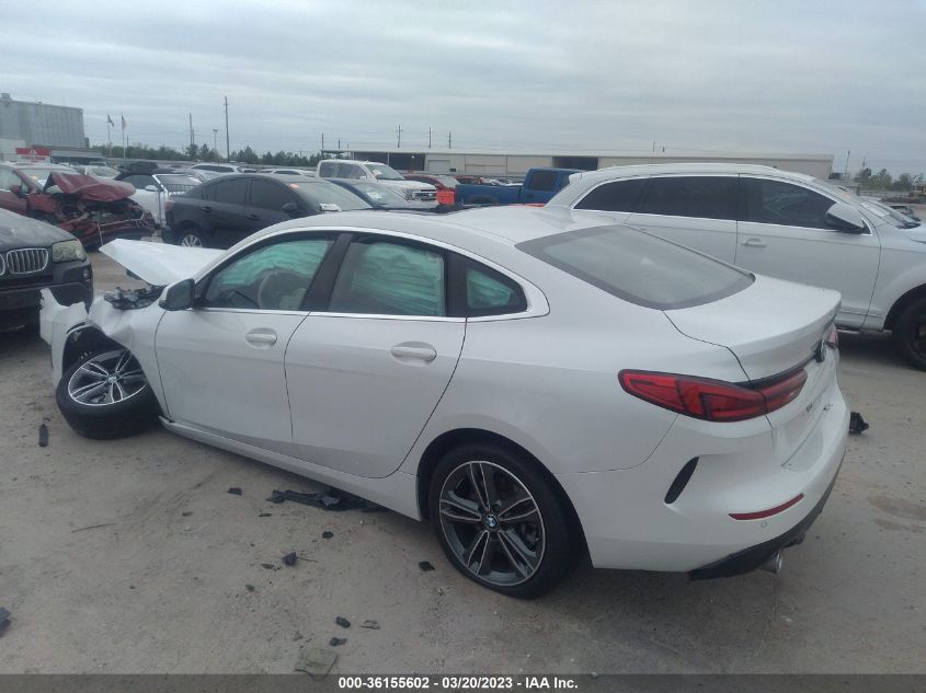 2022 BMW 2 SERIES 228I VIN: WBA53AK09N7K96048