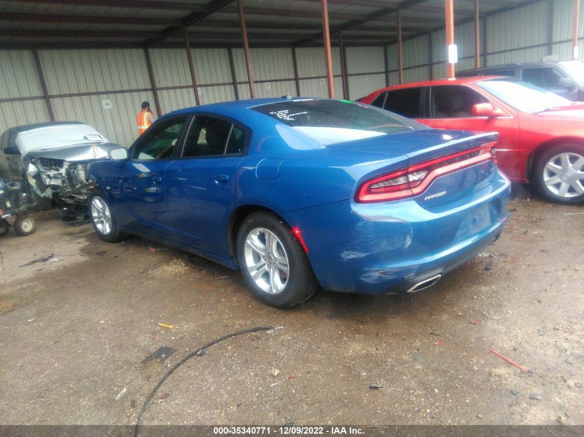 2021 DODGE CHARGER SXT VIN: 2C3CDXBG6MH643611