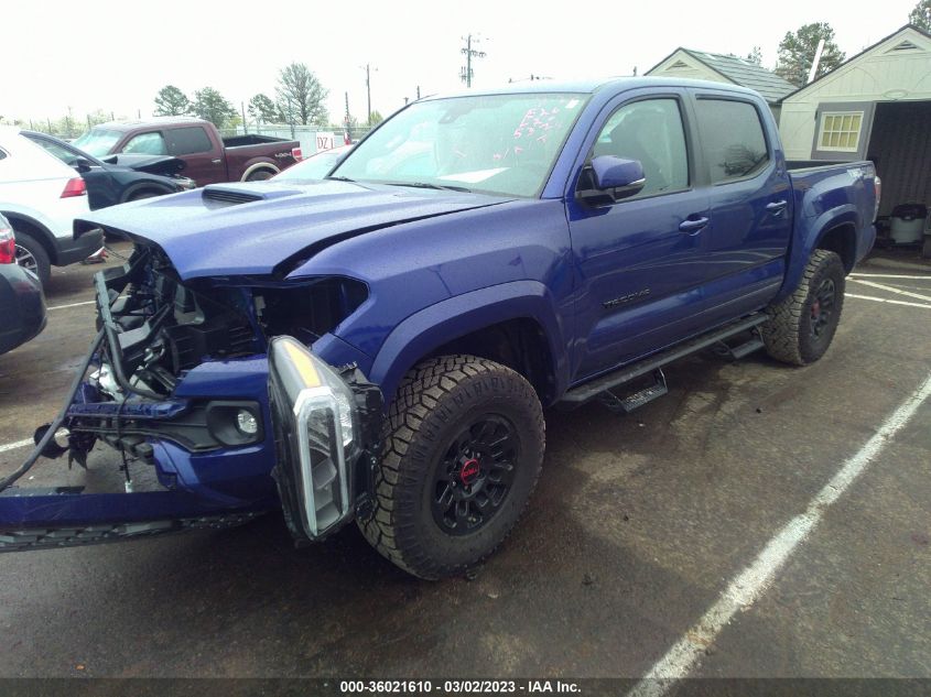 2022 TOYOTA TACOMA 4WD SR/SR5/TRD SPORT VIN: 3TMCZ5AN4NM525738