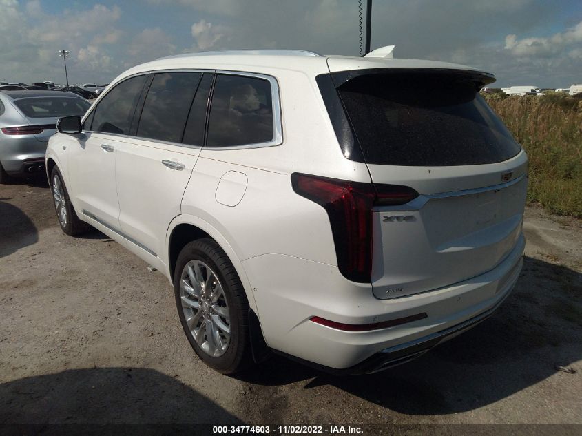 2021 CADILLAC XT6 PREMIUM LUXURY VIN: 1GYKPFRSXMZ233133