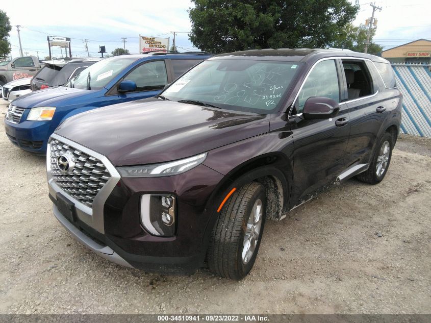 2022 HYUNDAI PALISADE SE VIN: KM8R1DHE2NU375394