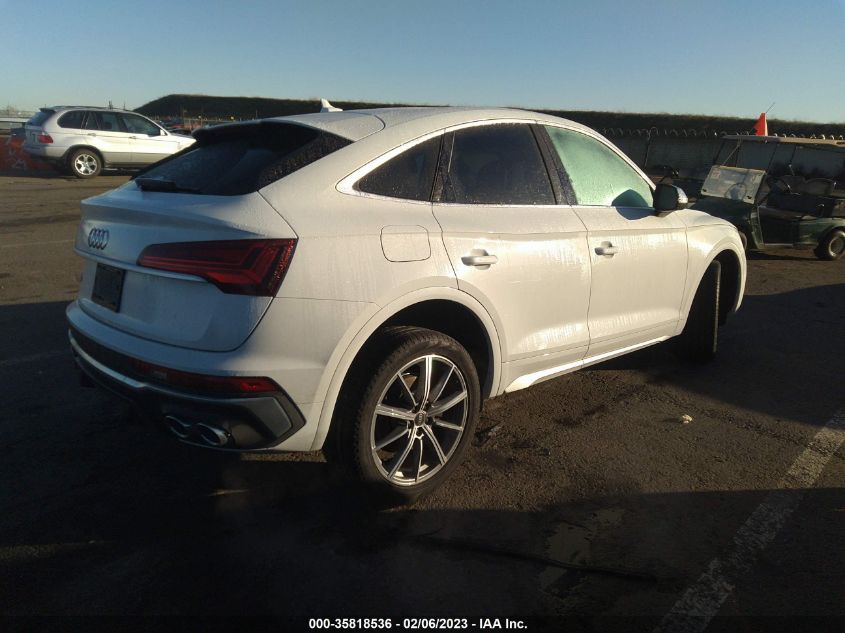 2022 AUDI SQ5 SPORTBACK PREMIUM VIN: WA114AFY5N2045632