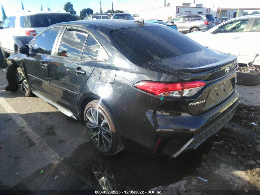 2021 TOYOTA COROLLA SE/NIGHTSHADE/APEX SE VIN: 5YFS4MCE1MP070176