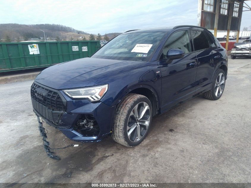 2022 AUDI Q3 S LINE PREMIUM PLUS VIN: WA1EEDF39N1110153