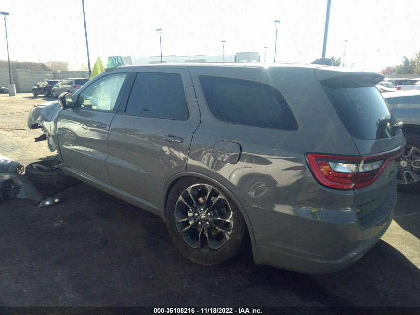 2022 DODGE DURANGO GT PLUS VIN: 1C4RDJDG6NC159927