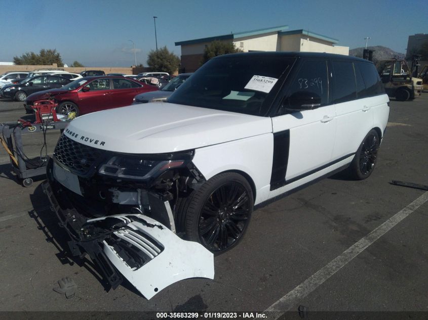 2021 LAND ROVER RANGE ROVER WESTMINSTER VIN: SALGS2RUXMA434199