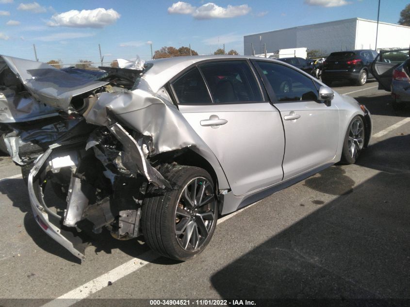 2021 TOYOTA COROLLA SE/NIGHTSHADE/APEX SE VIN: 5YFS4MCE7MP059487