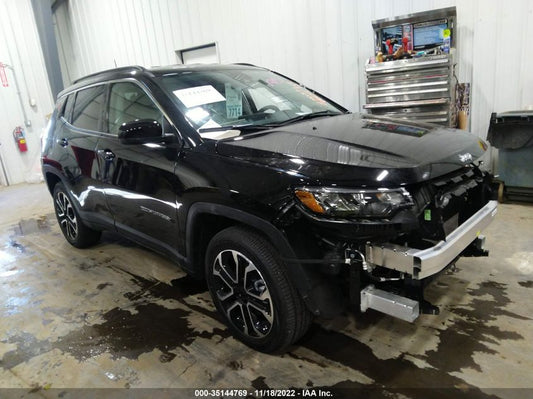 2022 JEEP COMPASS LIMITED VIN: 3C4NJDCBXNT196207