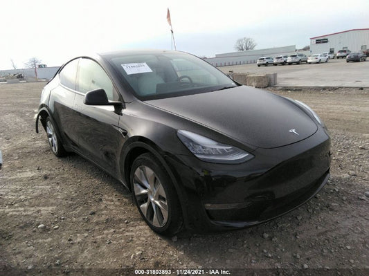 2021 TESLA MODEL Y LONG RANGE VIN: 5YJYGDEE0MF124027