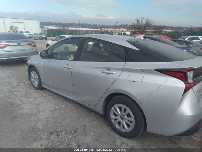2022 TOYOTA PRIUS L VIN: JTDKAMFU1N3175628