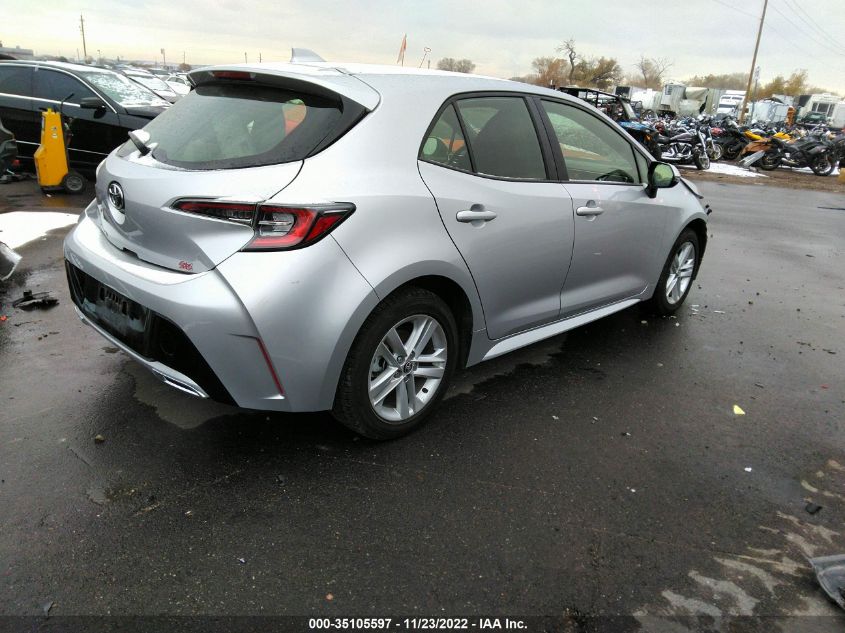 2021 TOYOTA COROLLA HATCHBACK SE/XSE VIN: JTNB4MBEXM3128775