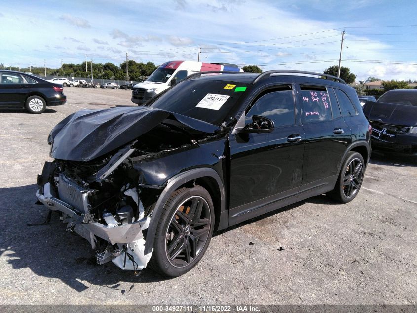 2022 MERCEDES-BENZ GLB AMG GLB 35 VIN: W1N4M5BB7NW231007