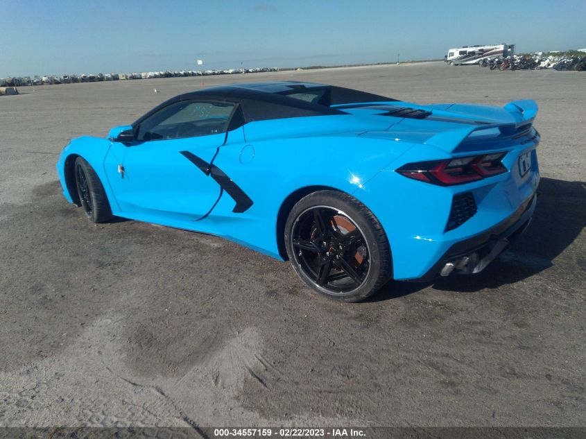 2023 CHEVROLET CORVETTE 3LT VIN: 1G1YC3D4XP5102131
