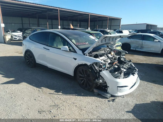 2022 TESLA MODEL X VIN: 7SAXCBE53NF328451
