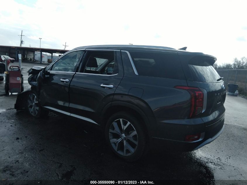 2022 HYUNDAI PALISADE SEL VIN: KM8R44HE6NU364938