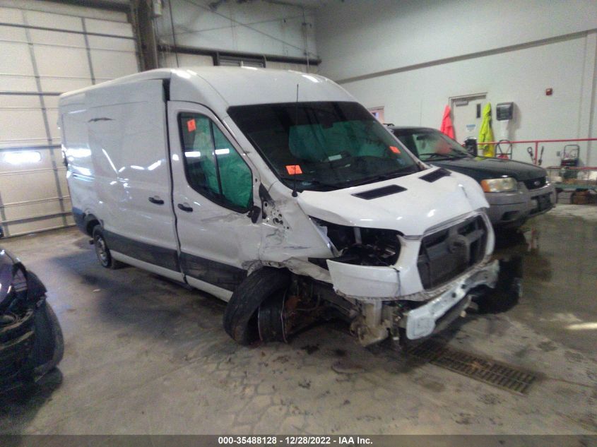 2022 FORD TRANSIT CARGO VAN VIN: 1FTBR1C8xNKA11816