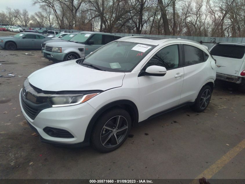 2022 HONDA HR-V EX-L VIN: 3CZRU6H70NM736242
