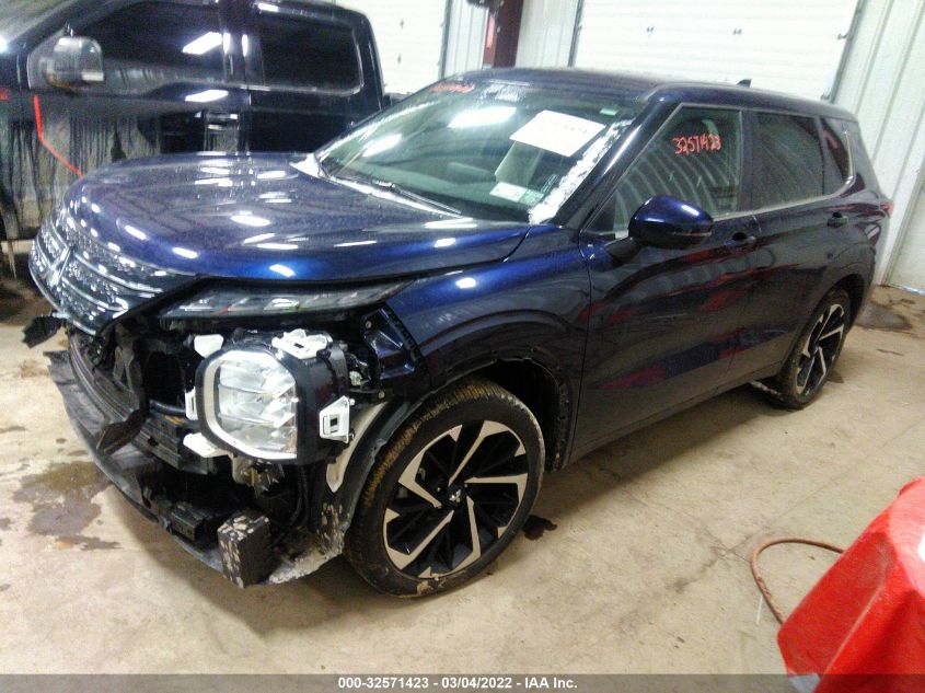 2022 MITSUBISHI OUTLANDER SE VIN: JA4J4UA82NZ012295