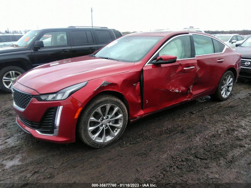 2022 CADILLAC CT5 PREMIUM LUXURY VIN: 1G6DT5RK0N0119462