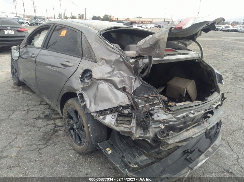 2022 HYUNDAI ELANTRA SEL VIN: KMHLM4AG8NU217859
