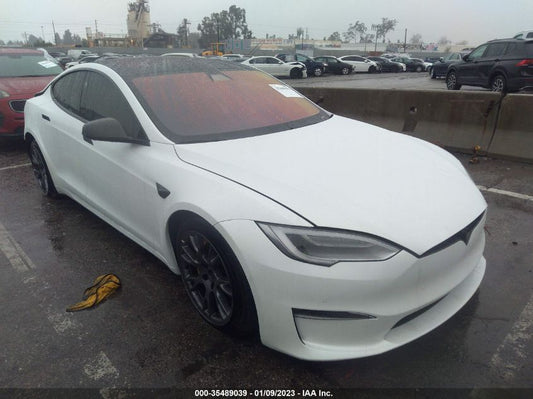 2021 TESLA MODEL S PLAID VIN: 5YJSA1E62MF449258
