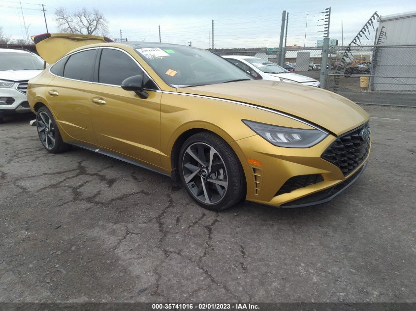 2021 HYUNDAI SONATA SEL PLUS VIN: 5NPEJ4J29MH083320