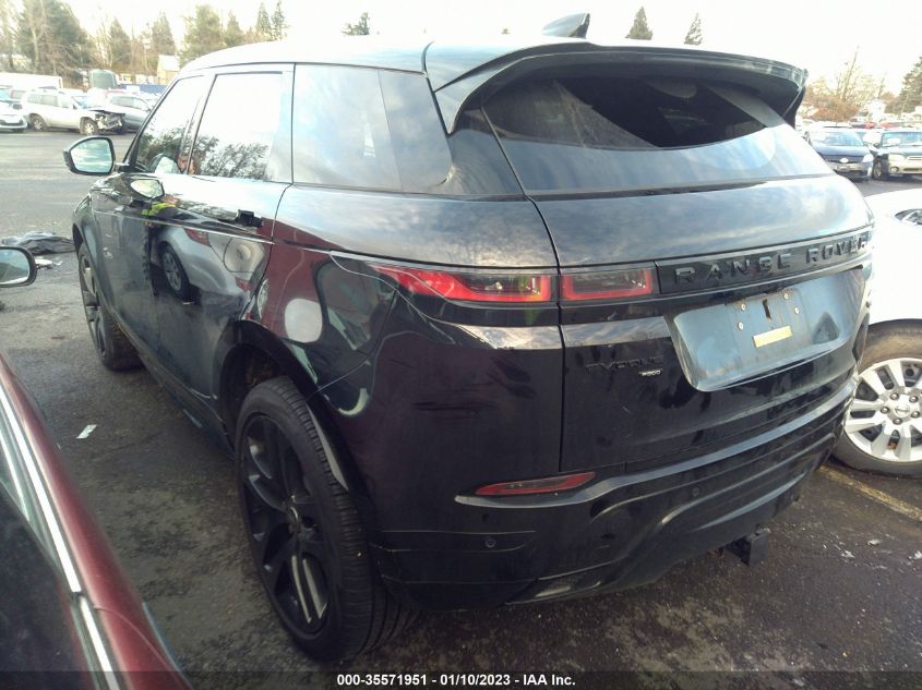 2022 LAND ROVER RANGE ROVER EVOQUE R-DYNAMIC HST VIN: SALZW2GX4NH172571
