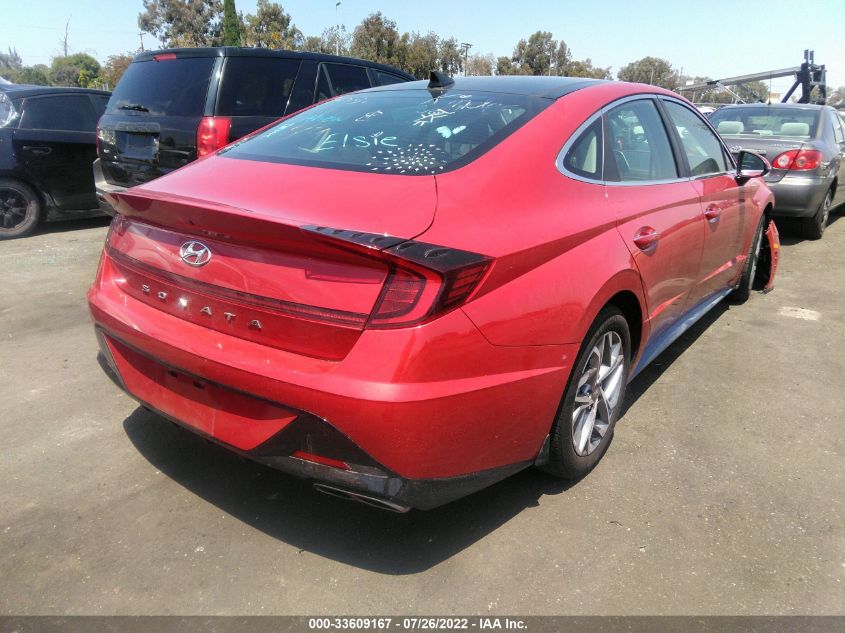 2021 HYUNDAI SONATA SEL VIN: 5NPEF4JA1MH116092