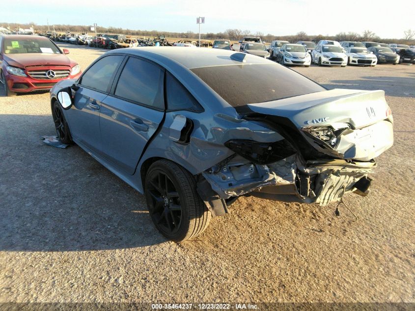 2022 HONDA CIVIC SEDAN SPORT VIN: 2HGFE2F5XNH502707