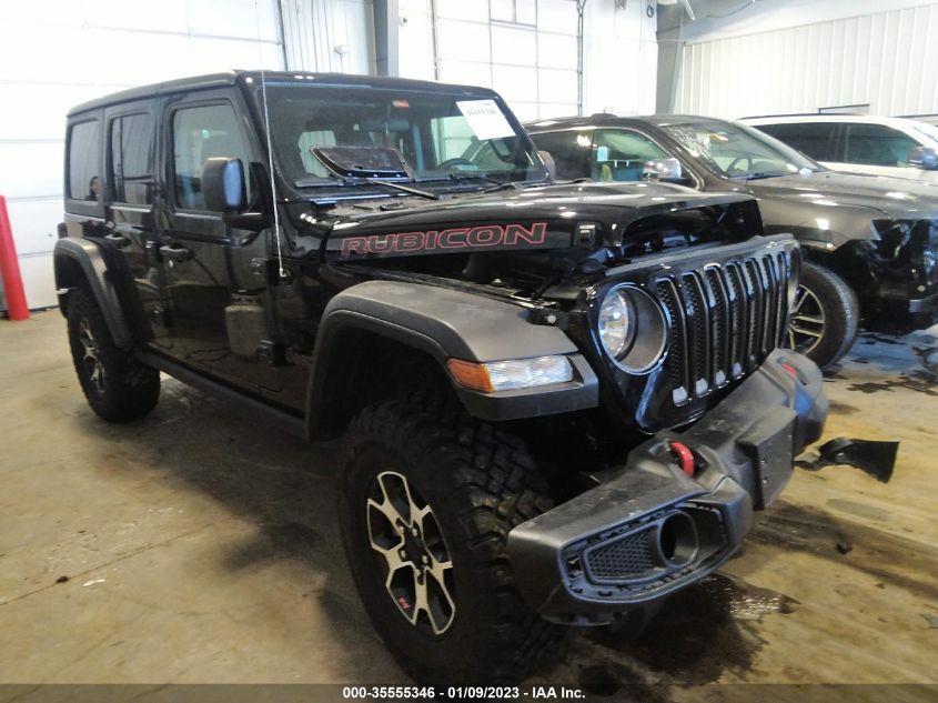 2021 JEEP WRANGLER UNLIMITED RUBICON VIN: 1C4HJXFG8MW717567