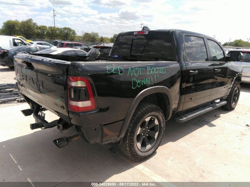 2021 RAM 1500 REBEL VIN: 1C6SRFLT5MN774641