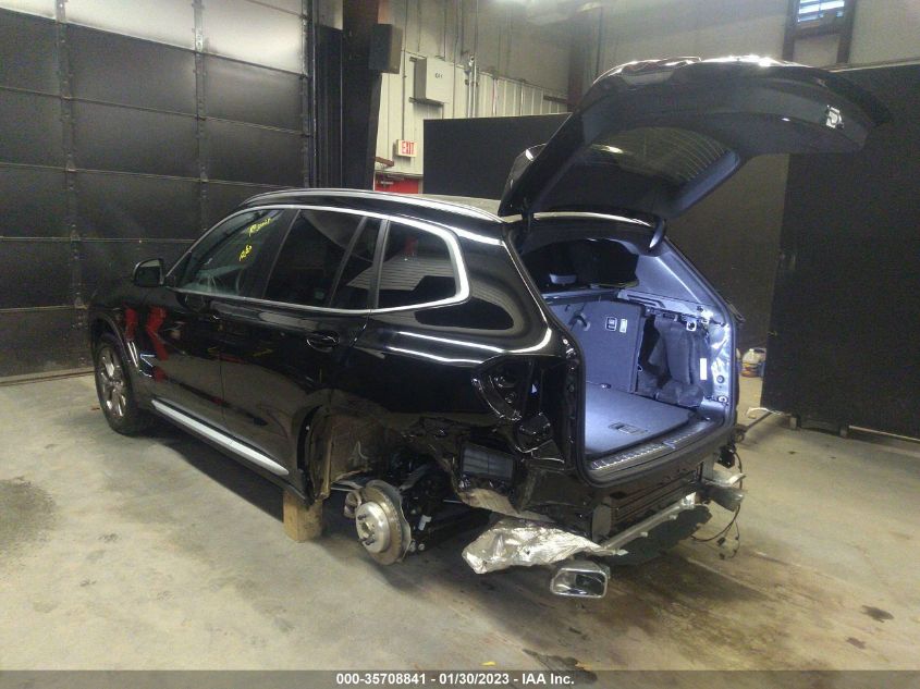 2022 BMW X3 XDRIVE30I VIN: WBX57DP0XNN147339